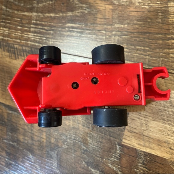 Vintage Mattel 1972 Mickey Mouse Wooden Wind Up TRAIN ONLY (No Characters) VTG - Picture 5 of 6